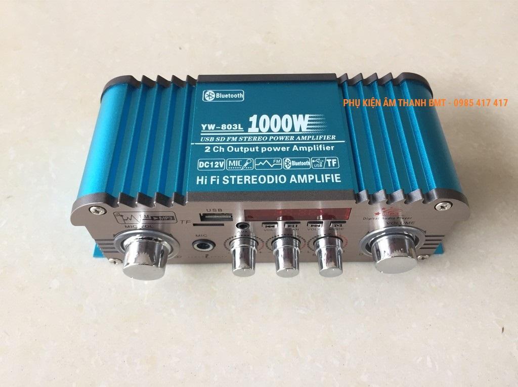 Amply mini cho xe ô tô Model YW803