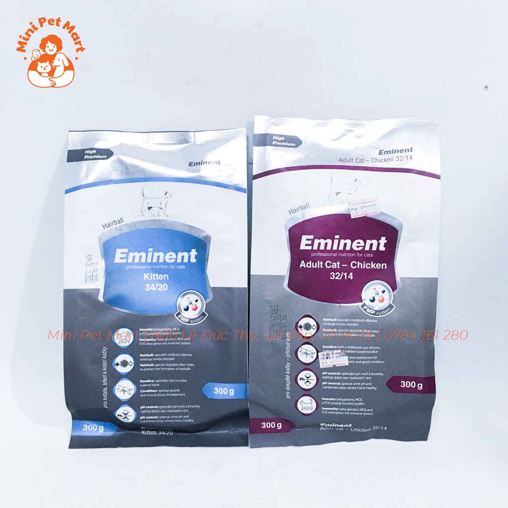 Thức ăn hạt cho mèo con EMINENT 300g - Vị thịt gà