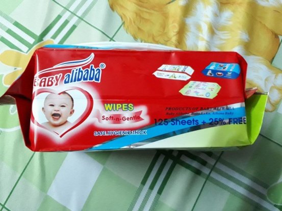 Combo 3 bịch khăn ướt Alibaba 125 tờ
