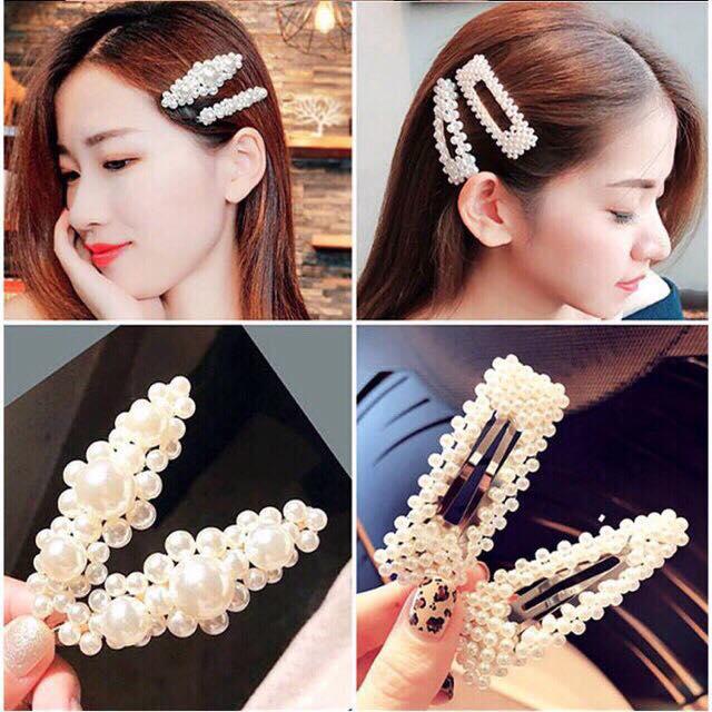 Set 4 Kẹp Tóc Hàn Quốc Xinh Xắn