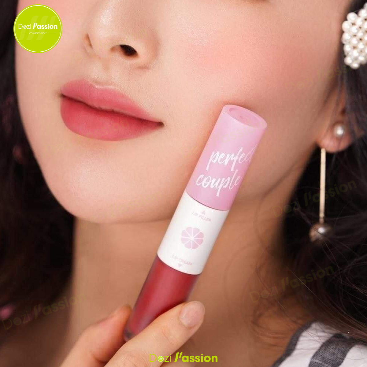Son Kem Lì LEMONADE PERFECT COUPLE LIP - 2 Đầu son