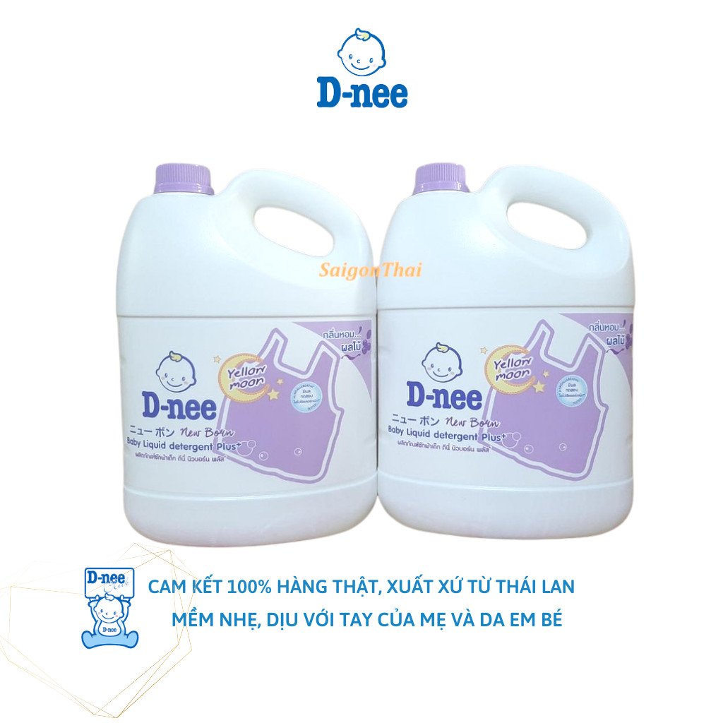 (SGT) Combo 2 can nước giặt Dnee 2800ml - Hàng Thái Lan