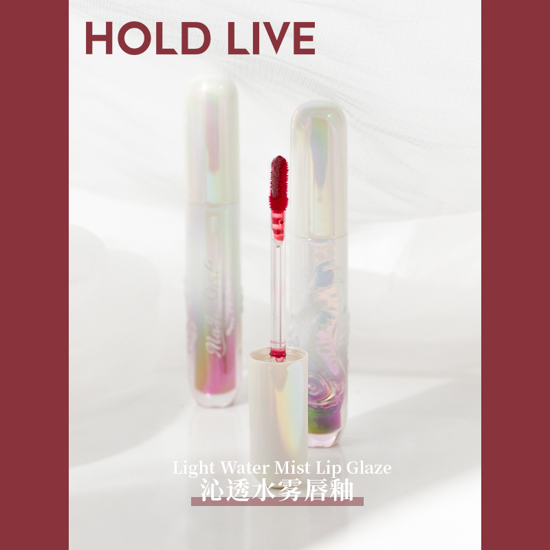 Son tint lì màu siêu mỏng Hold Live Light Water Mist Lip Glaze HL520 dạng lỏng mỏng nhẹ lì màu Mới 2022