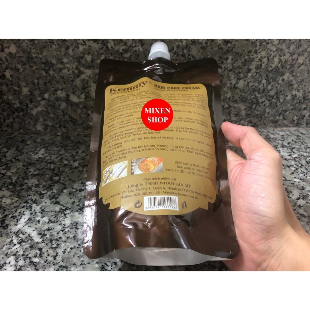Hấp Tóc - Ủ Tóc Kenimy Mineral Mud 500Ml