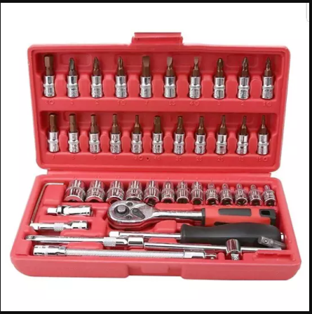 Bộ dụng cụ vặn siết ốc vít đa năng 46 món. tool kit repaire
