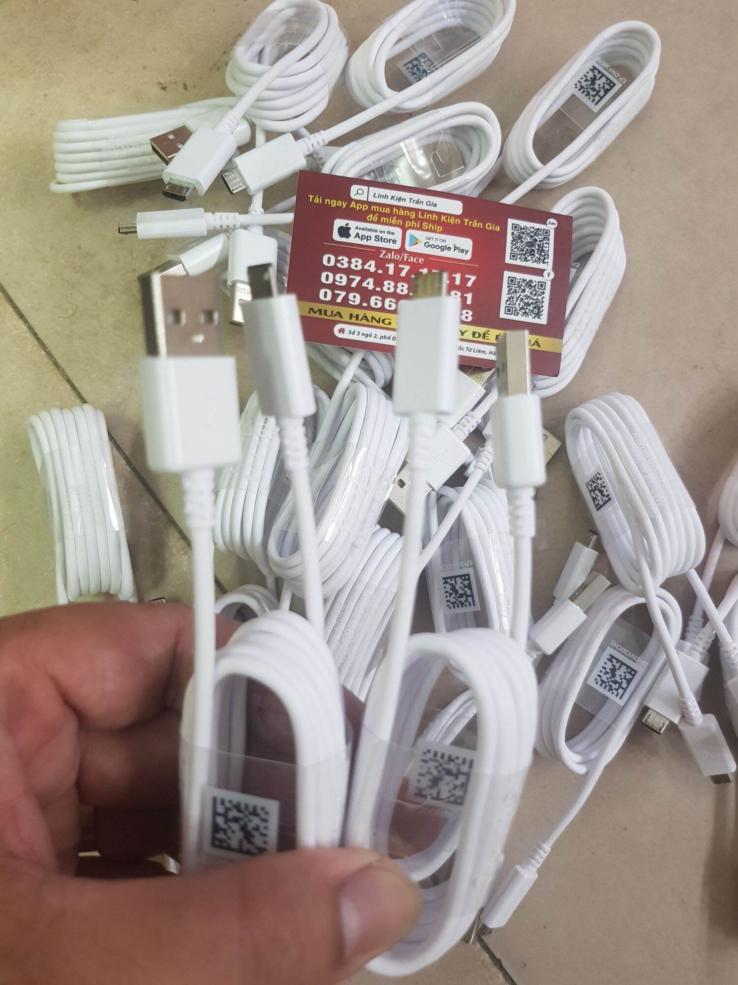 dây xạc 8800/sam sung micro vn