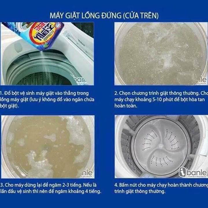 Bột Tẩy Lồng Máy Giặt