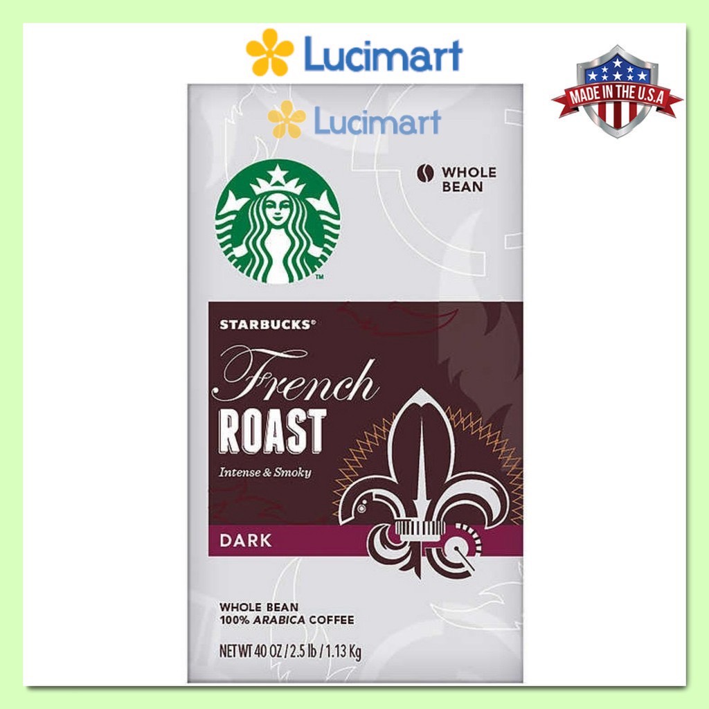 Cà phê Starbucks nguyên hạt 100% Arabica Whole Bean Coffee (USA)