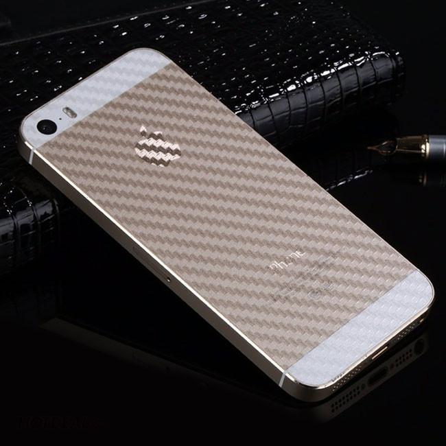 Combo 3 miếng dán carbon mặt lưng trong dành cho Iphone