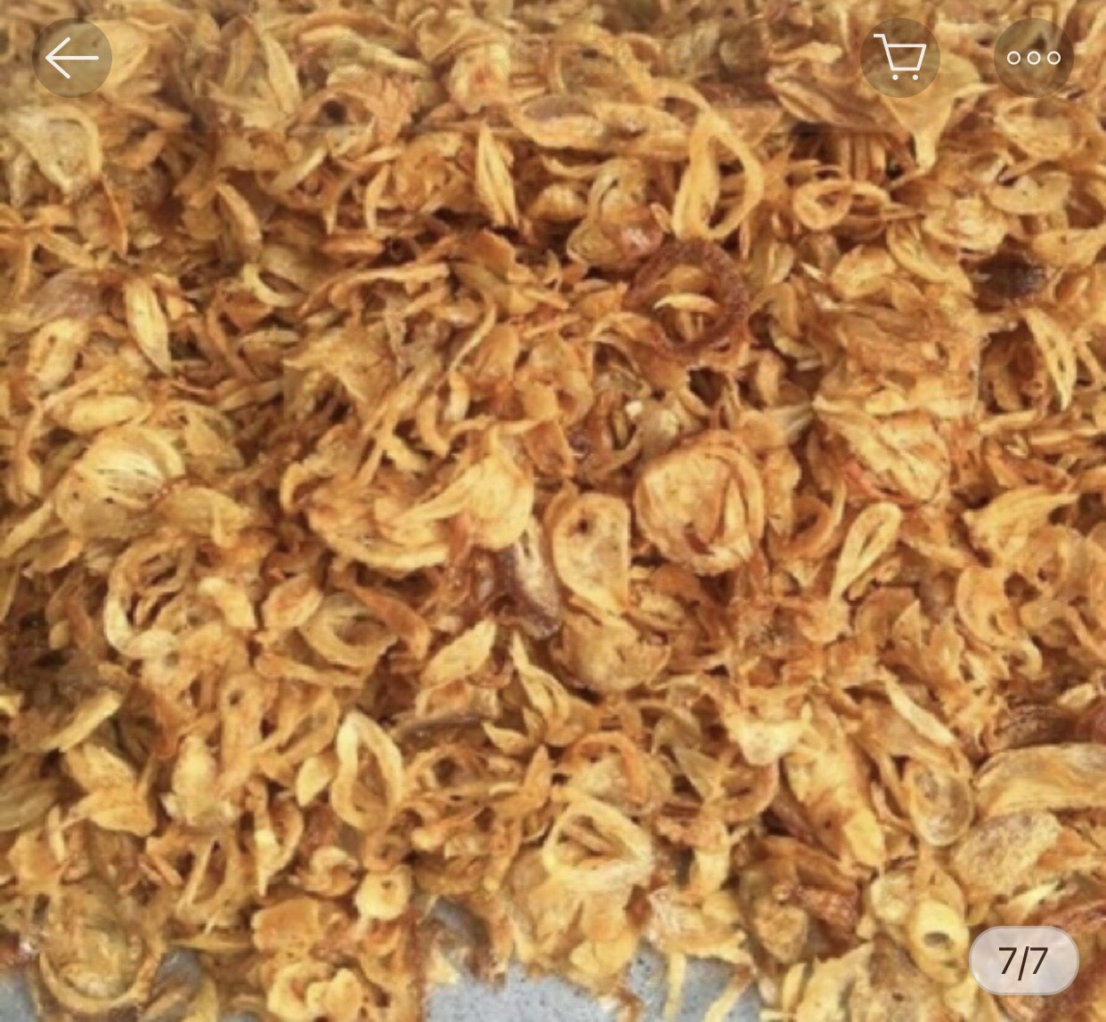 1KG HÀNH TÍM SẤY KHÔ THƠM NGON