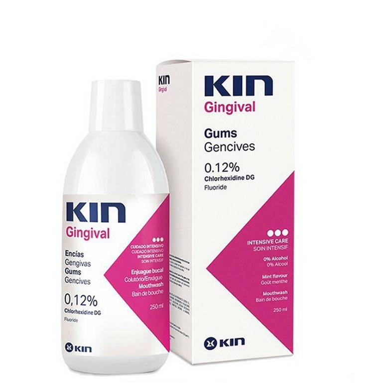 Nước súc miệng ngừa viêm nướu Kin Gingival 250ml