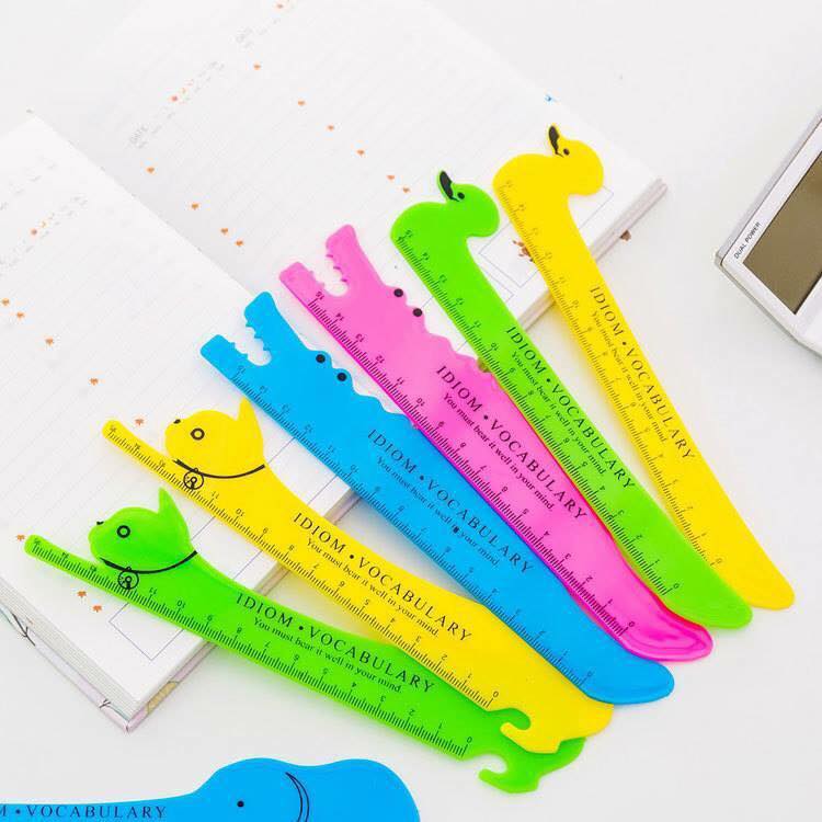 Bộ 5 Chiếc Thước kẻ Hình Các Con Vật