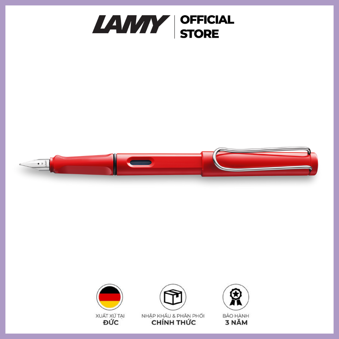 Bút máy cao cấp LAMY safari Red (016)