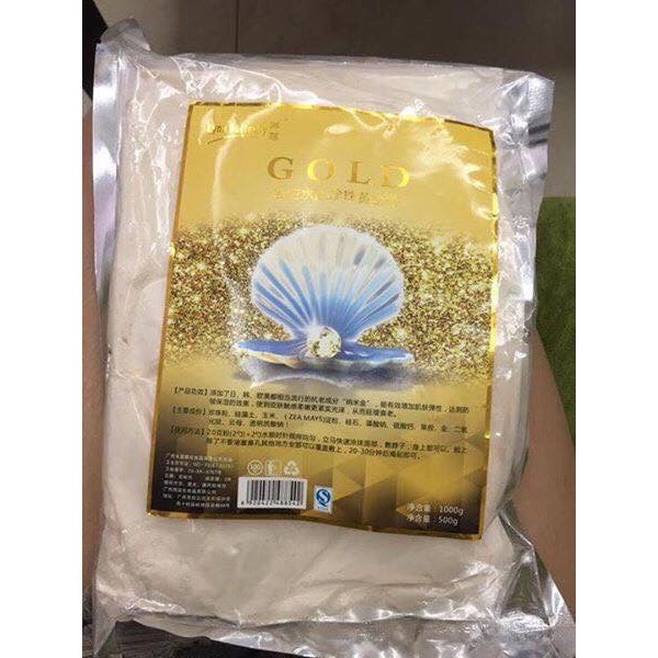 Bột mặt nạ dẻo sâm vàng 24k