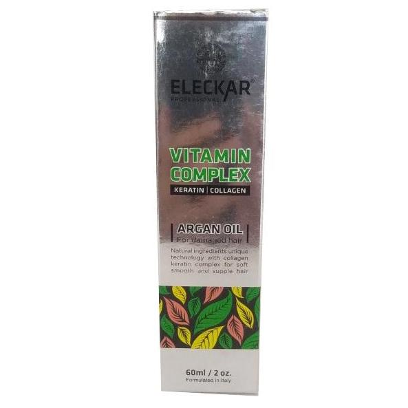 Tinh dầu phục hồi tóc Eleckar Keratin Argan oil 60ml