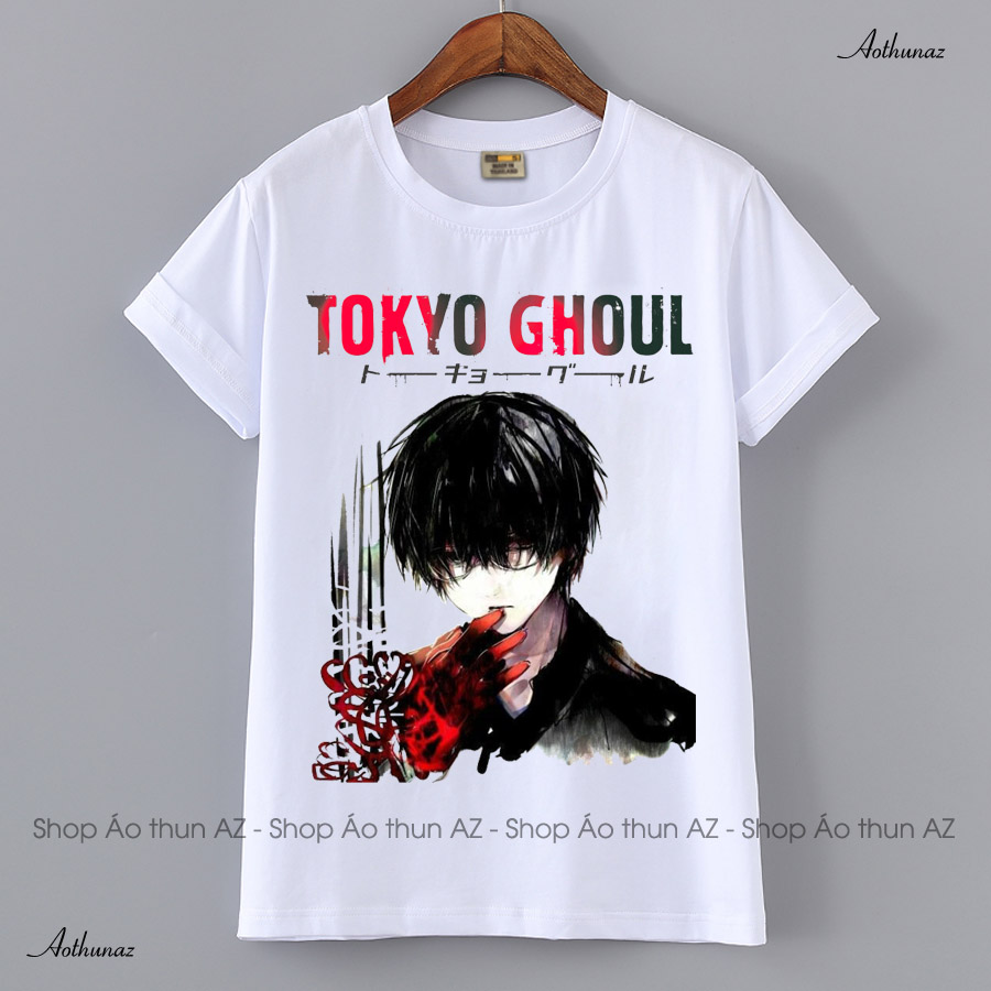 Áo thun Nam Nữ in hình Tokyo Ghoul Ken Kaneki đẹp M2411