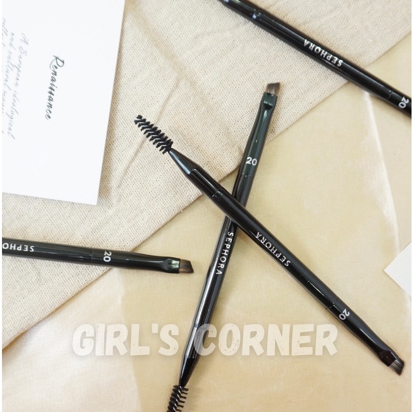 Cọ kẻ mày 2 đầu sephora 20 pro brow brush