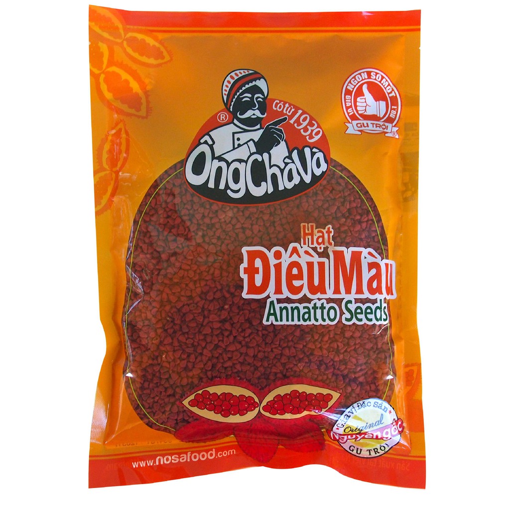 Bột điều màu gói 50g