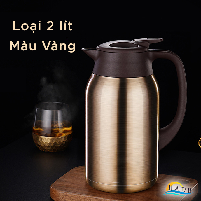 Bình Nước Giữ Nhiệt 2 Lít Inox Cao Cấp SSGP