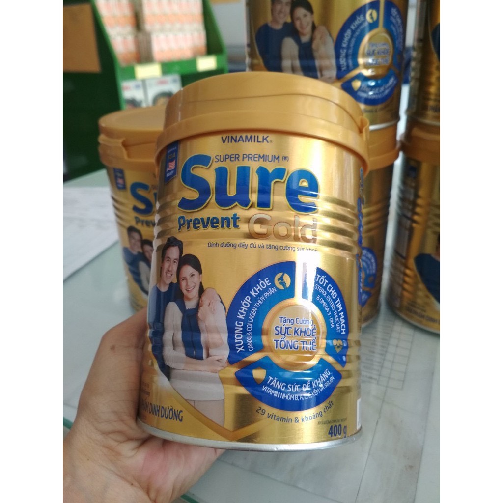 Sữa bột Sure Prevent Gold 900g