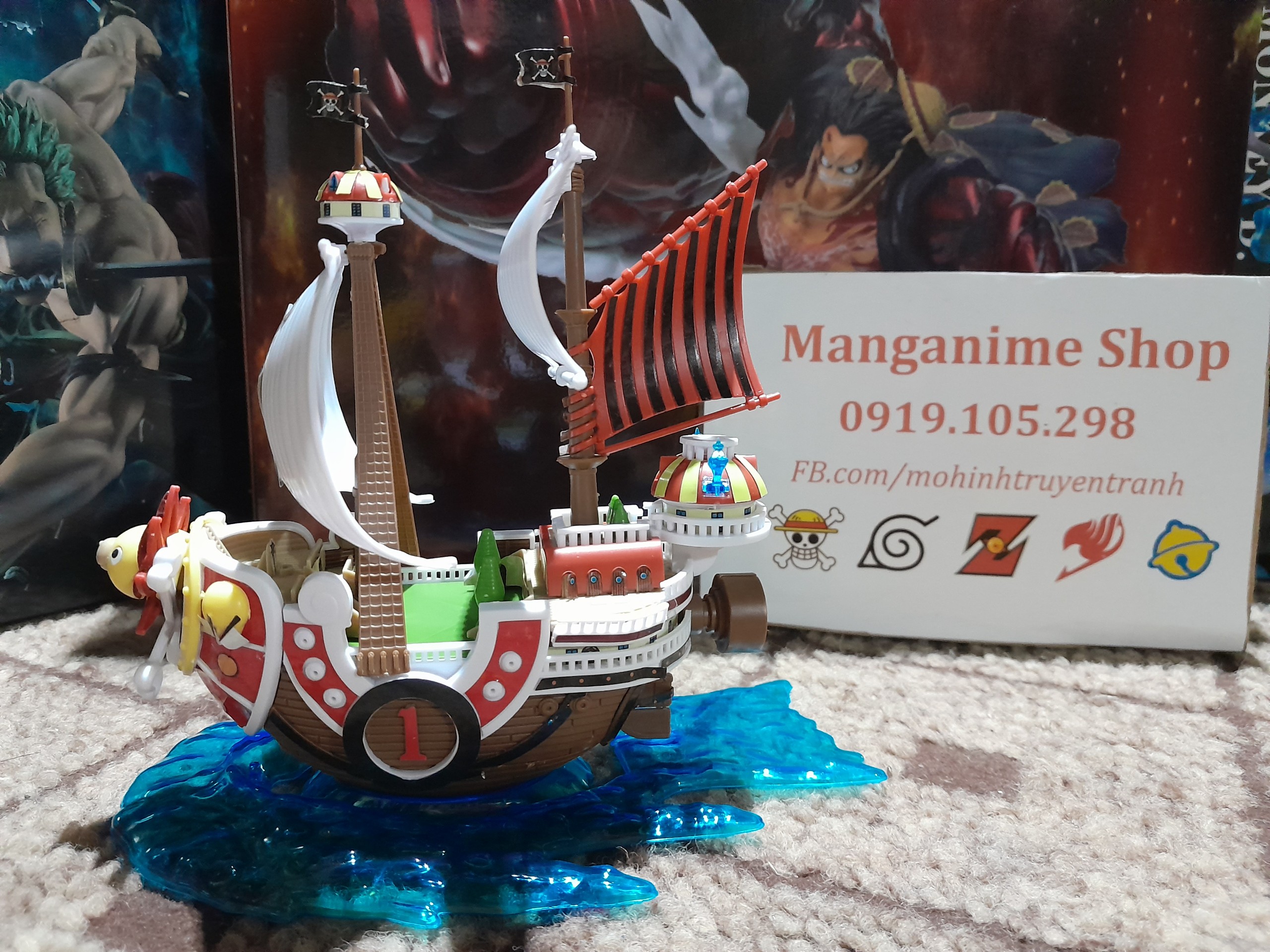 Mô hình lắp ráp tàu Thousand Sunny Onepiece