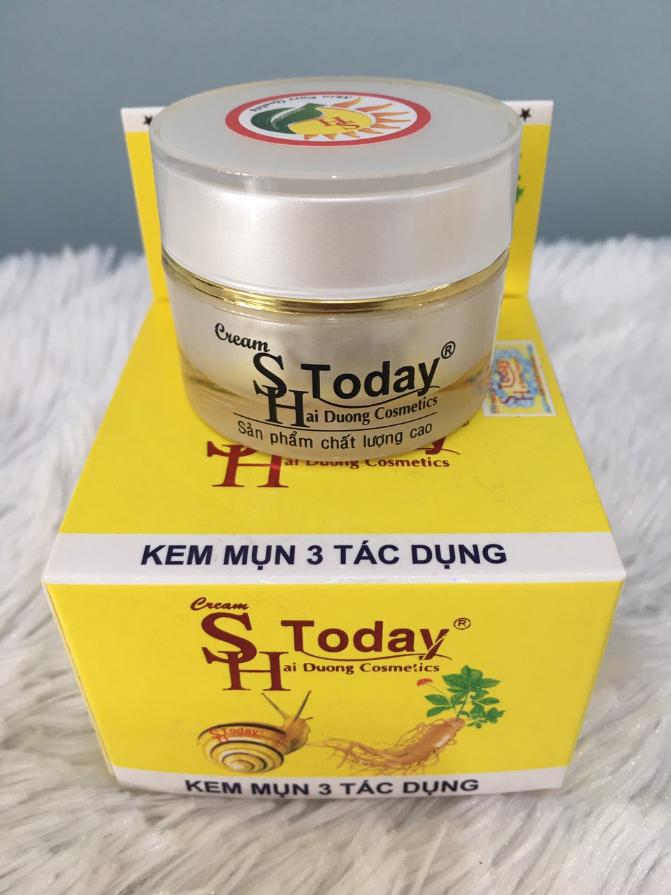 Kem mụn 3 tác dụng 10g (79.9k) SH Today Vàng