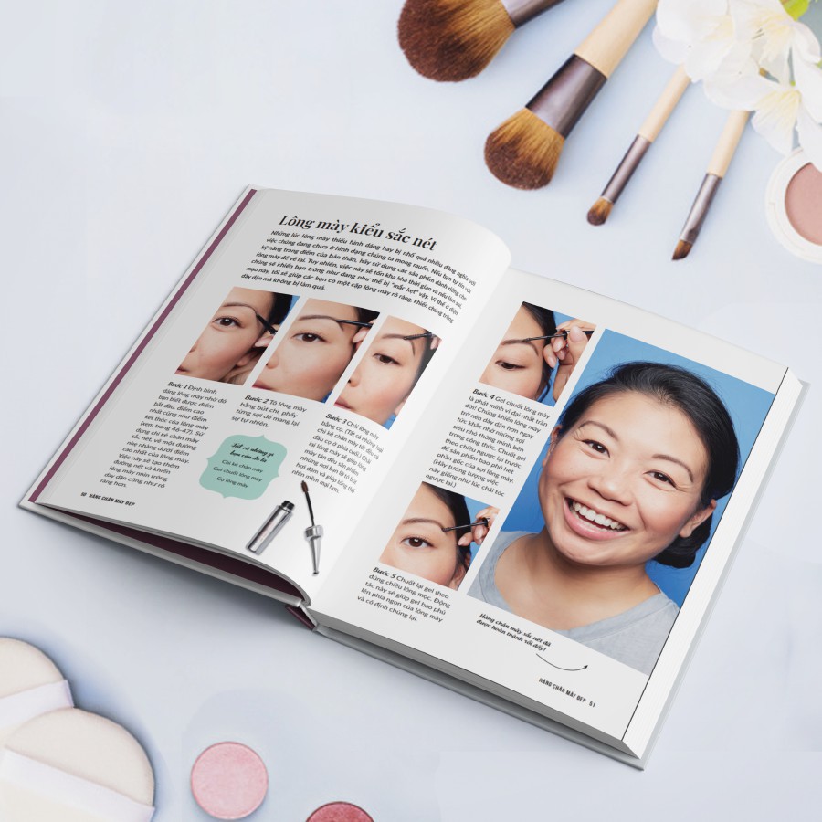 Sách The Makeup Manual - Trang Điểm Tự Nhiên, Học Cách Trang Điểm Từ A-Z - Nhà Sách Giáo Dục Á Châu