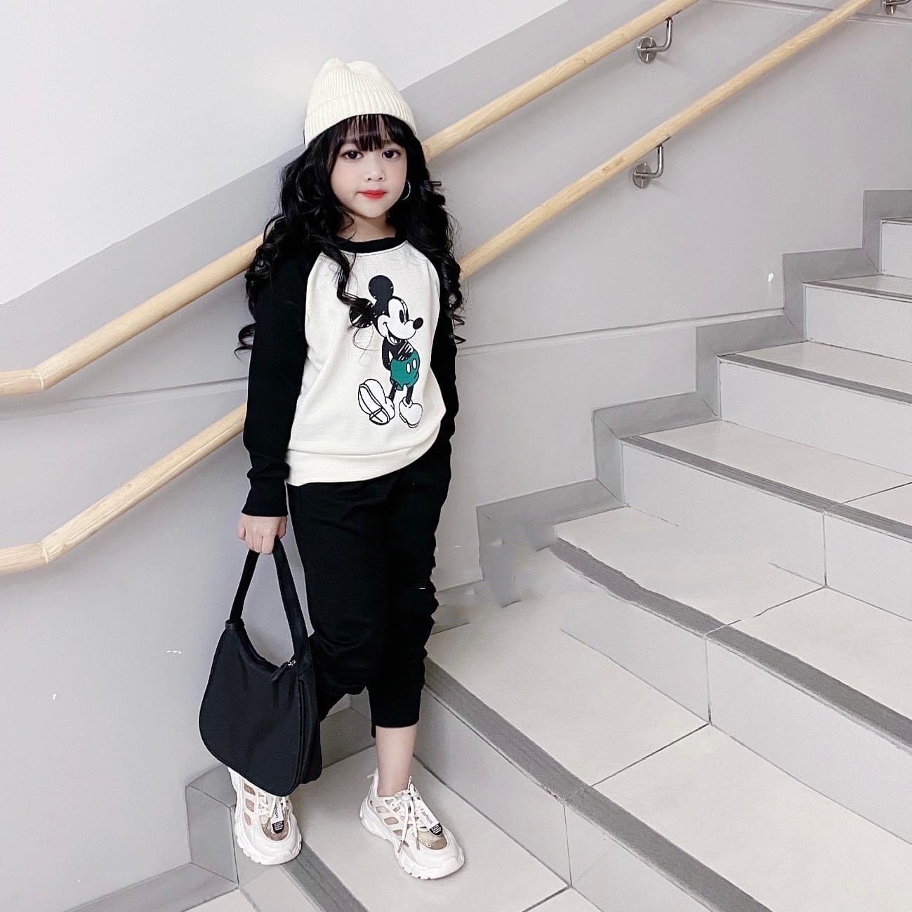 bộ bé gái mickey 22-32kg