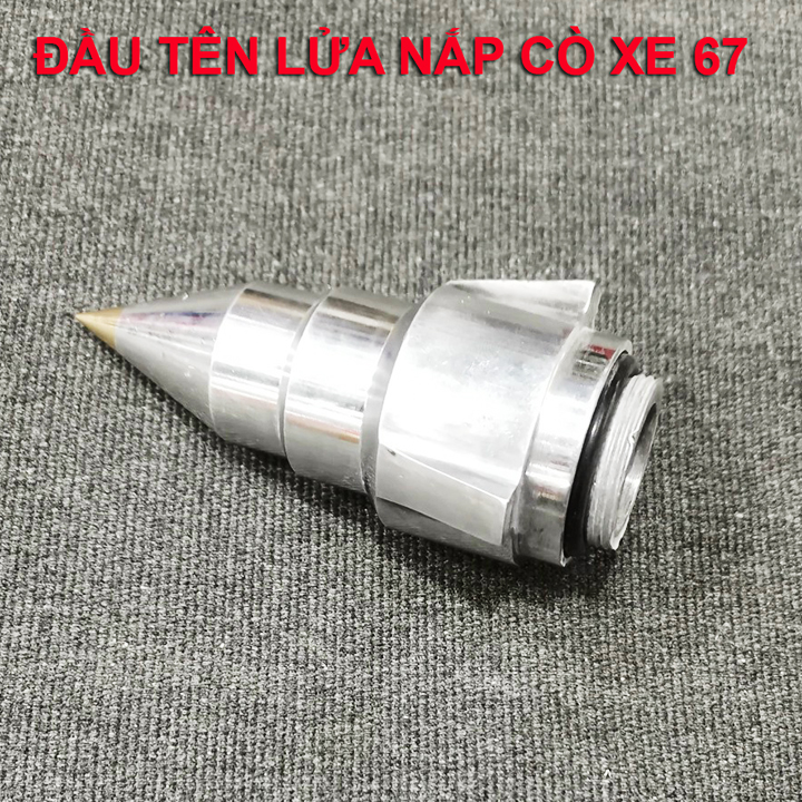 Đầu tên lửa nắp cò honda 67 inox