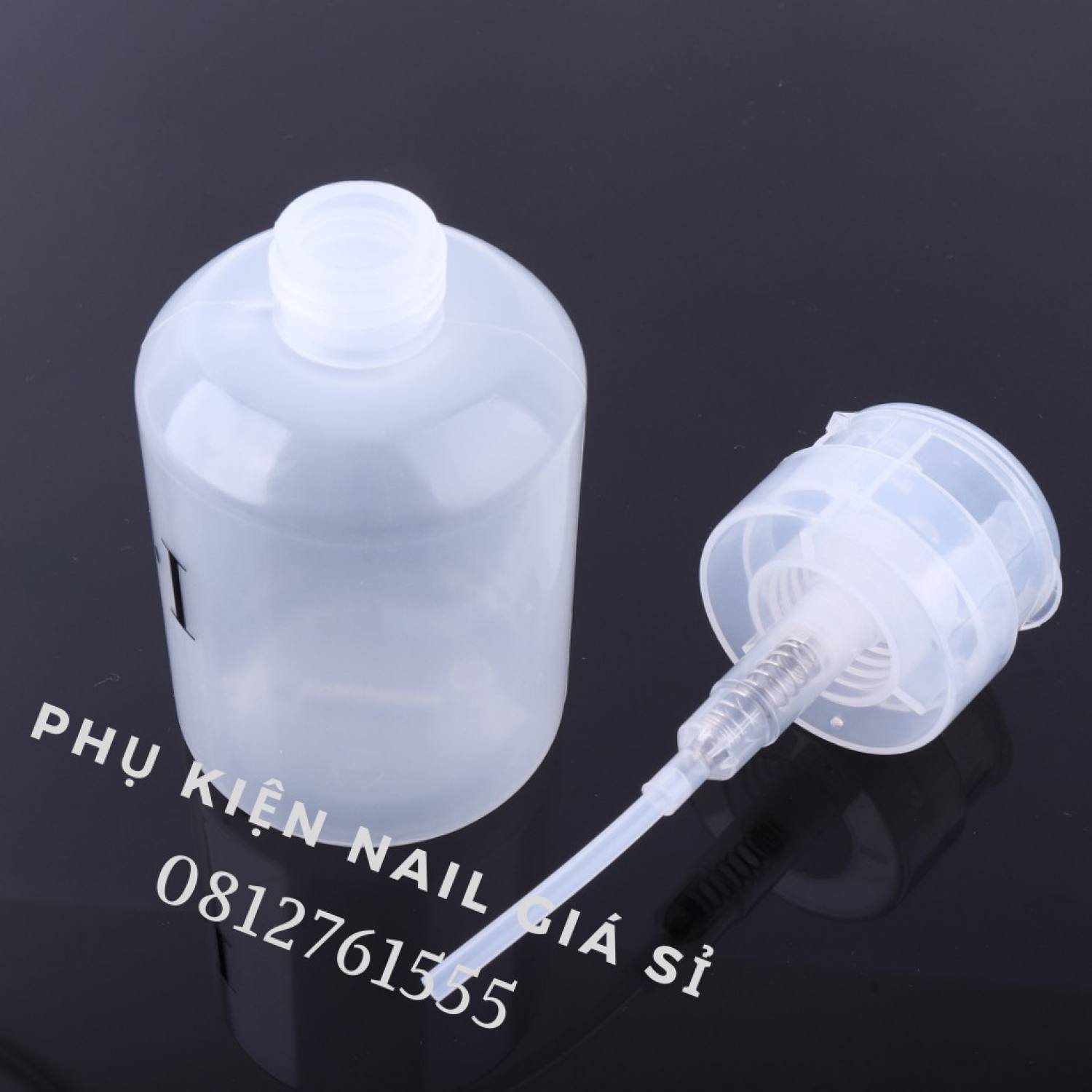Bình OPI, Lọ đựng cồn acetone 250ml đầu xịt