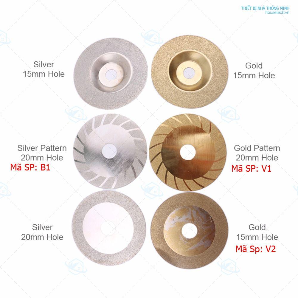 Bộ 1 Đĩa Đá cắt kim cương 100mm