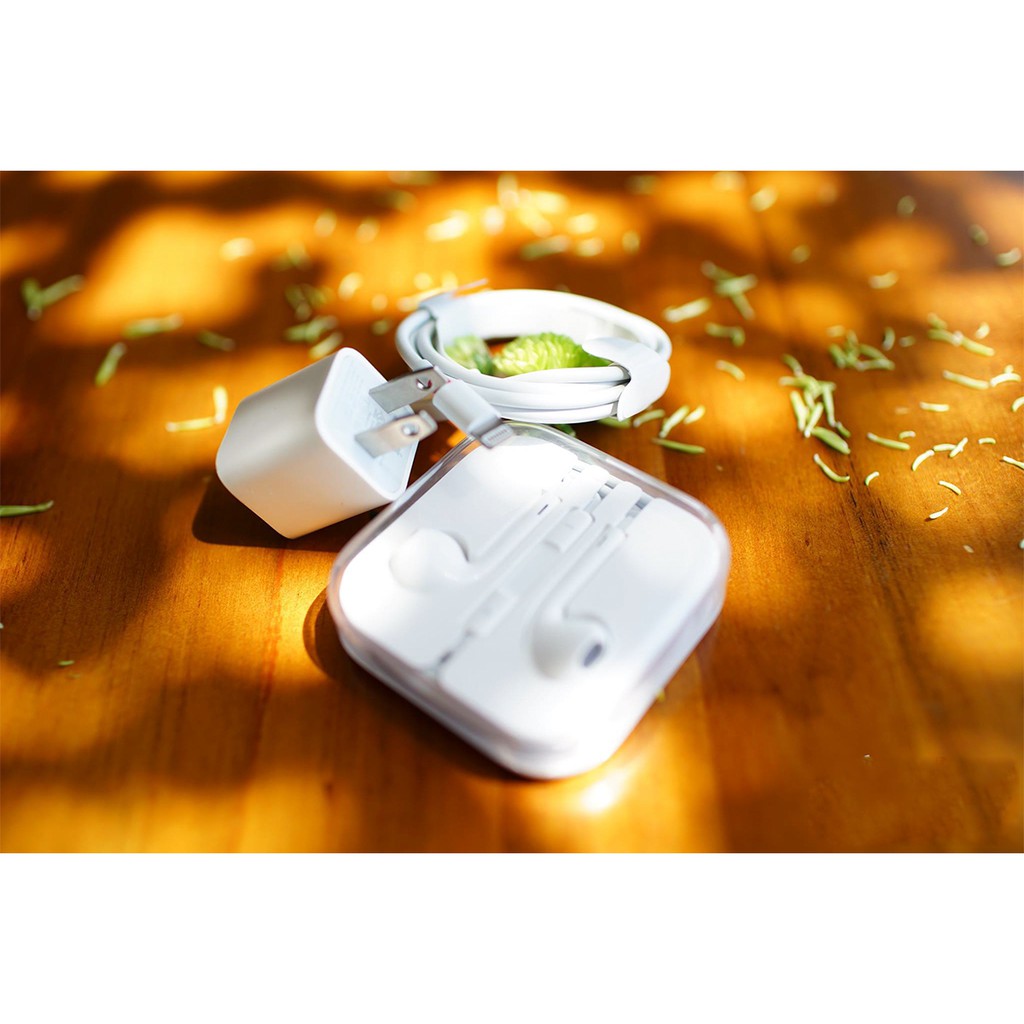 [ TẶNG TAI NGHE 6s ] Combo Củ + Cáp 5W Vuông Cho Tất cả Điện Thoại Ip