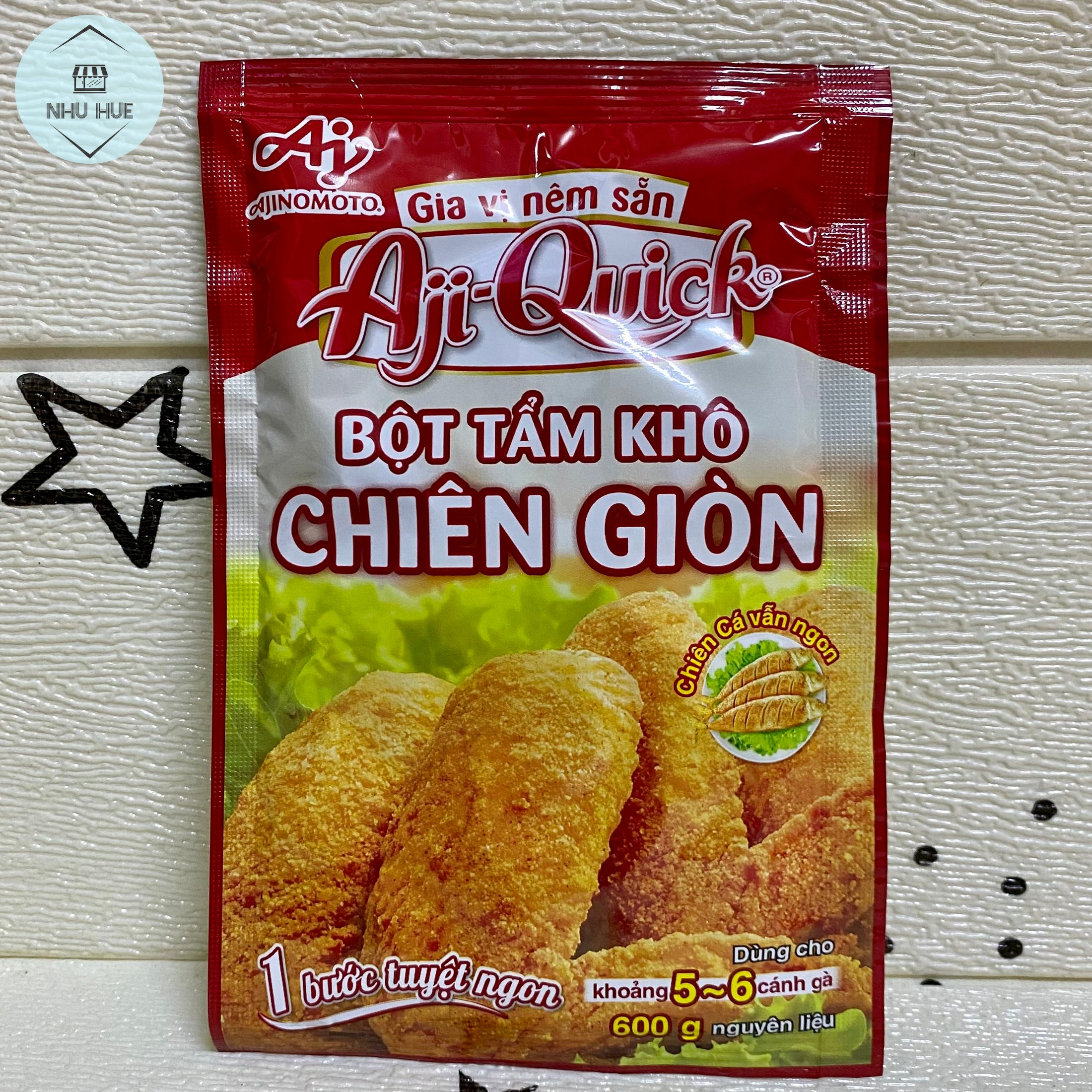 Bột tẩm khô chiên giòn Aji Quick gia vị nêm sẵn