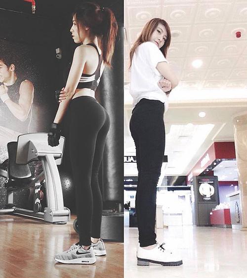 quần NỮ  tập  GYM-Quần Legging