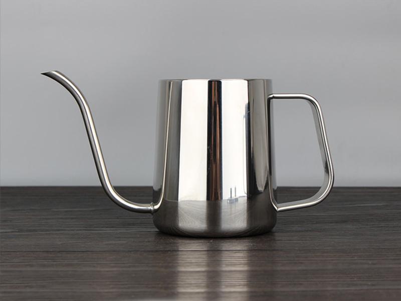Ấm pha cà phê inox CÓ NẮP 600ml pour over drip