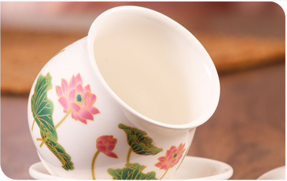 Chén nước hoa sen dâng phật, chén nước hoa sen dùng để dâng nước thờ cúng kiếng