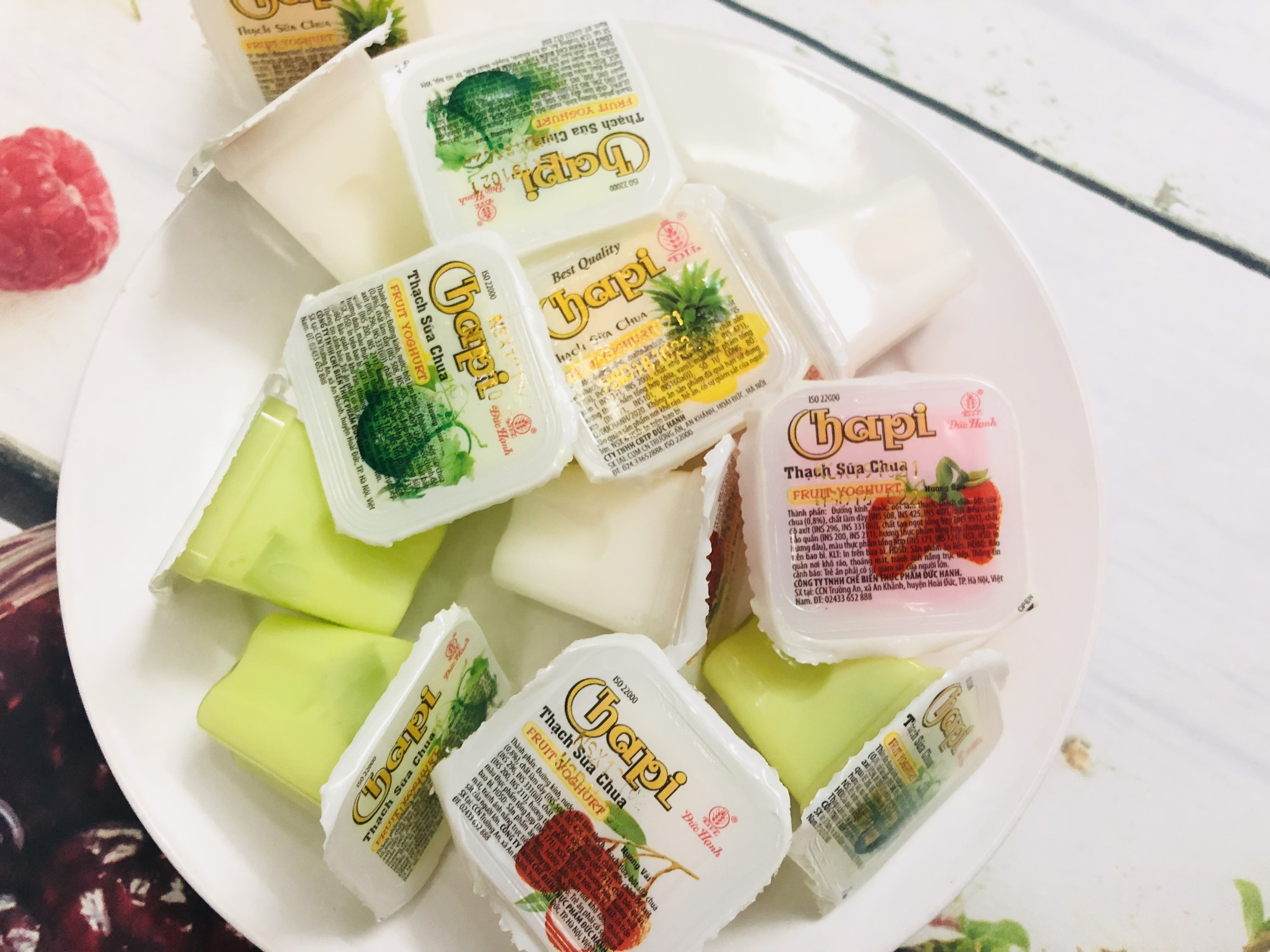 400g thạch sữa chua Chapi hủ lớn