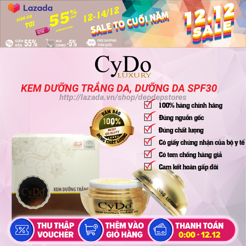 KEM CYDO TRẮNG DA, DƯỠNG TRẮNG 16G giá rẻ