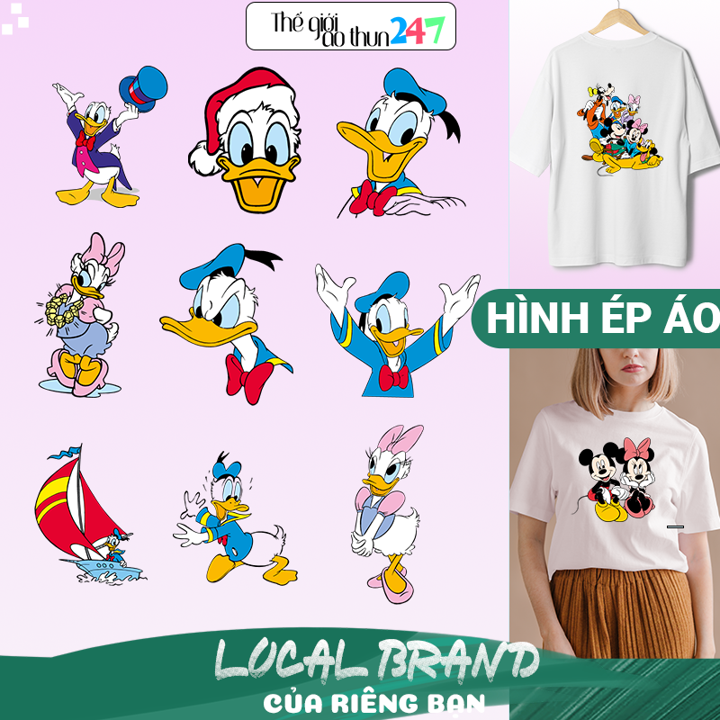 [Hình ủi, ép nhiệt] Hình ủi Mickey M20 dành cho trẻ em