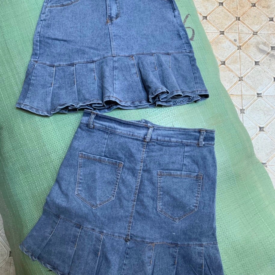 Chân váy jaen đuôi cá đẹp from dưới 50kg