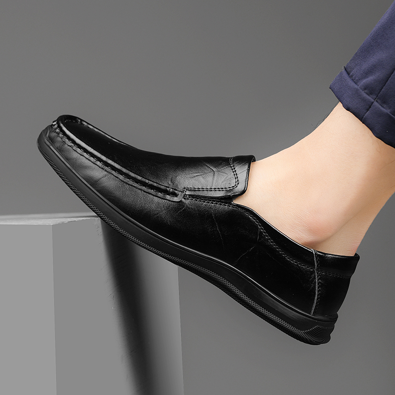 Giày Lười Da Nam Clarks_ - Cambro Step
