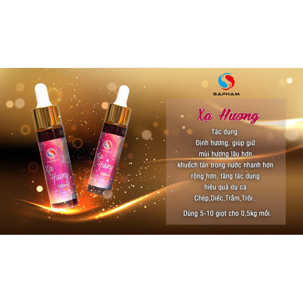 Tinh mùi câu cá xạ hương sa phạm