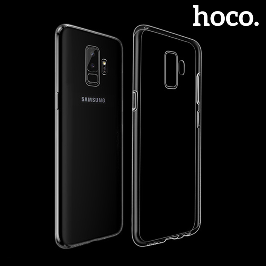 Ốp lưng dẻo trong suốt cho Samsung Galaxy S9 Plus (Loại A+ Chống bẩn, chống ố vàng)