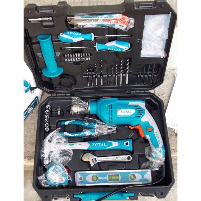 650W - Bộ máy khoan búa 101 món Total THKTHP1012E