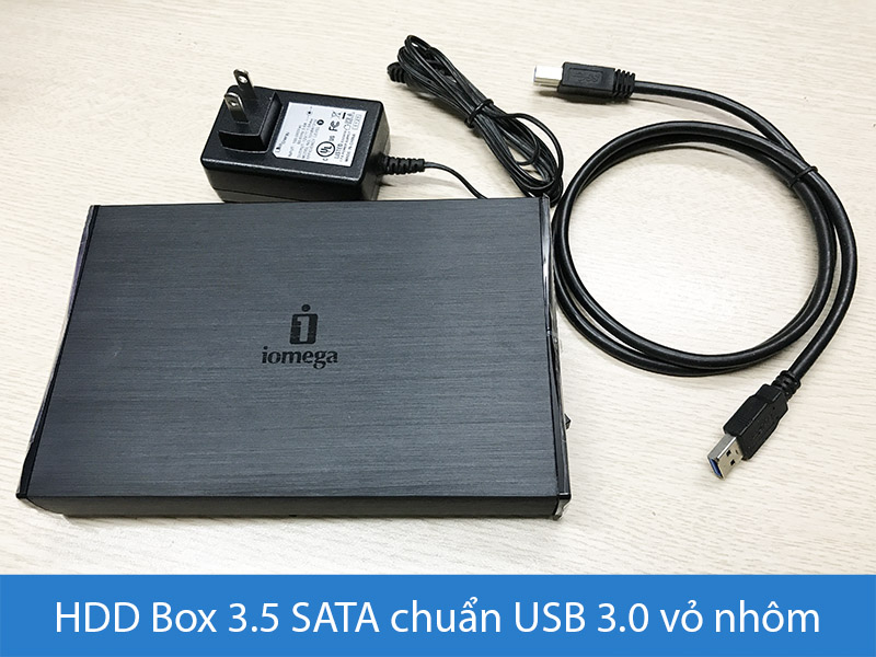 Box Ổ Cứng HDD PC 3.5 USB 3.0 Thương Hiệu IOMEGA
