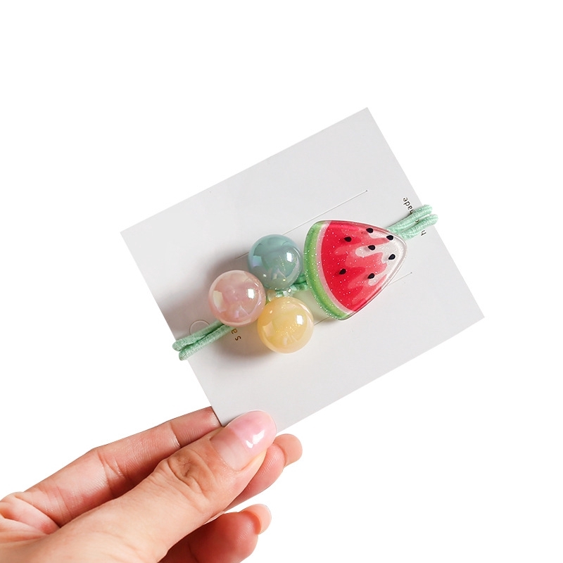 CỘT TÓC HOA QUẢ CUTE CHO BÉ