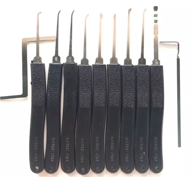 Bộ dụng cụ mở khoá 11 chi tiết cao cấp