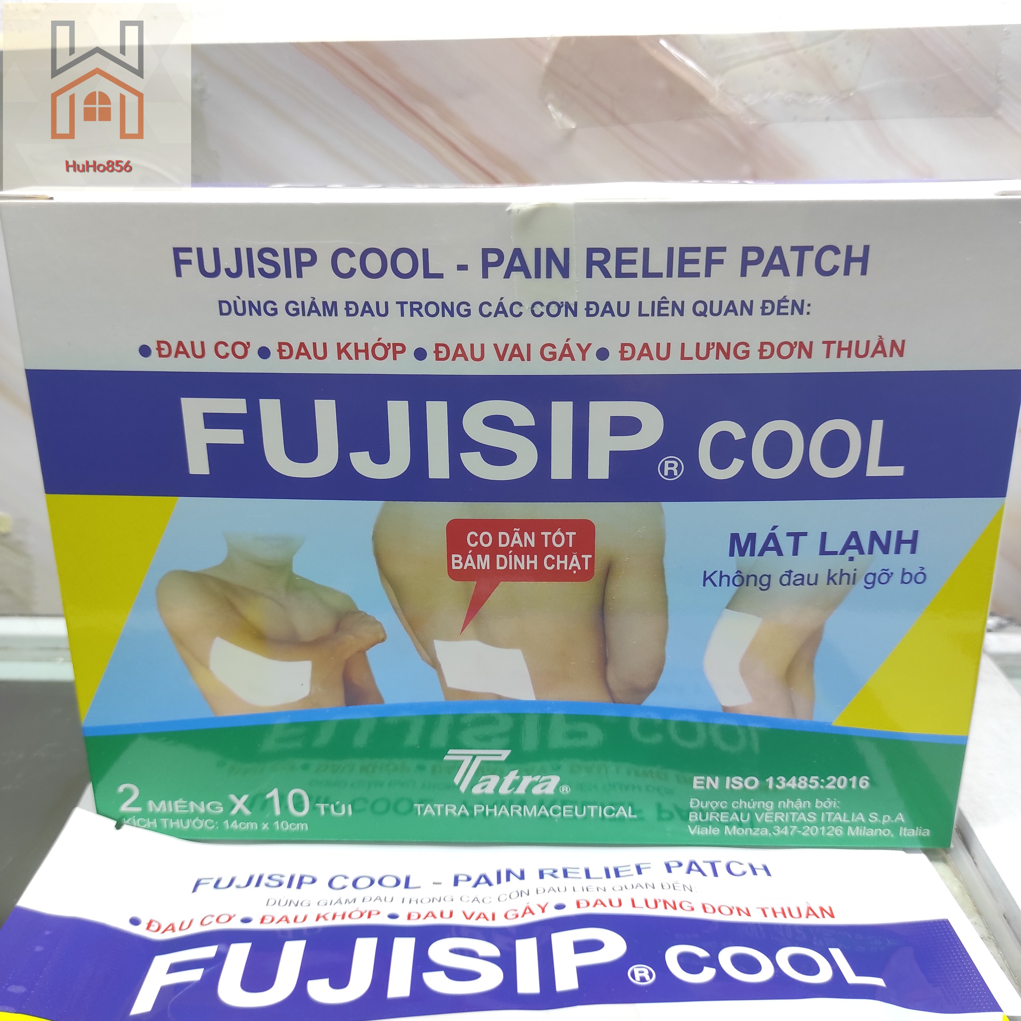 Cao Dán FUJISIP Cool Gói 2 miếng Mát Lạnh