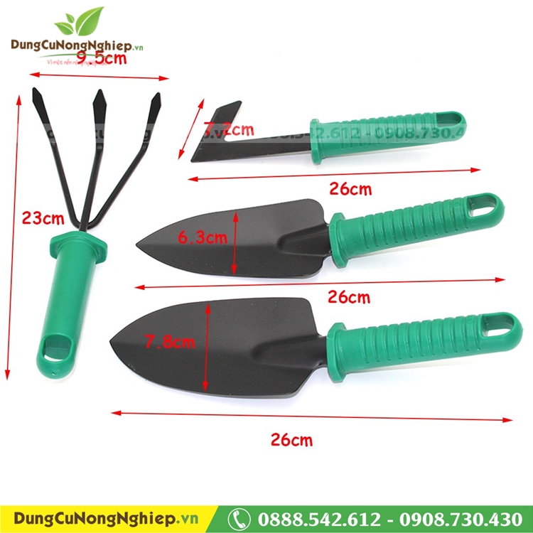 Hộp dụng cụ làm vườn lớn 10 món