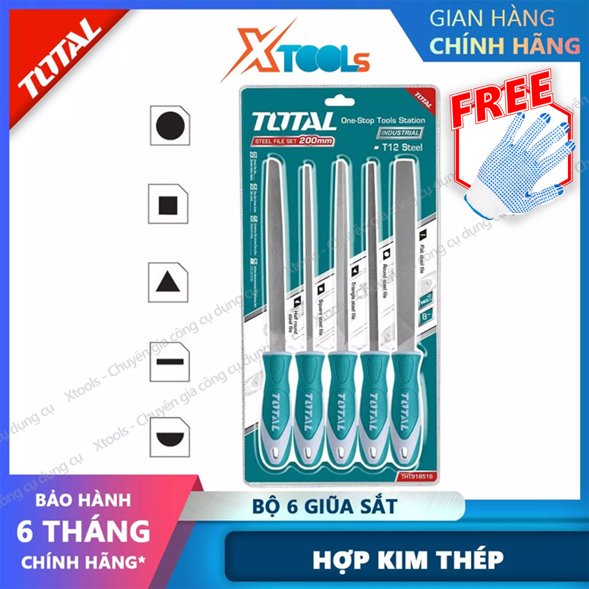 Set file iron THT918516 figure File diversity superior material for durability and high quality, hand-held design soft